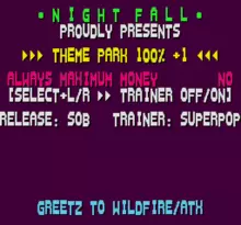 Image n° 4 - screenshots  : Theme Park